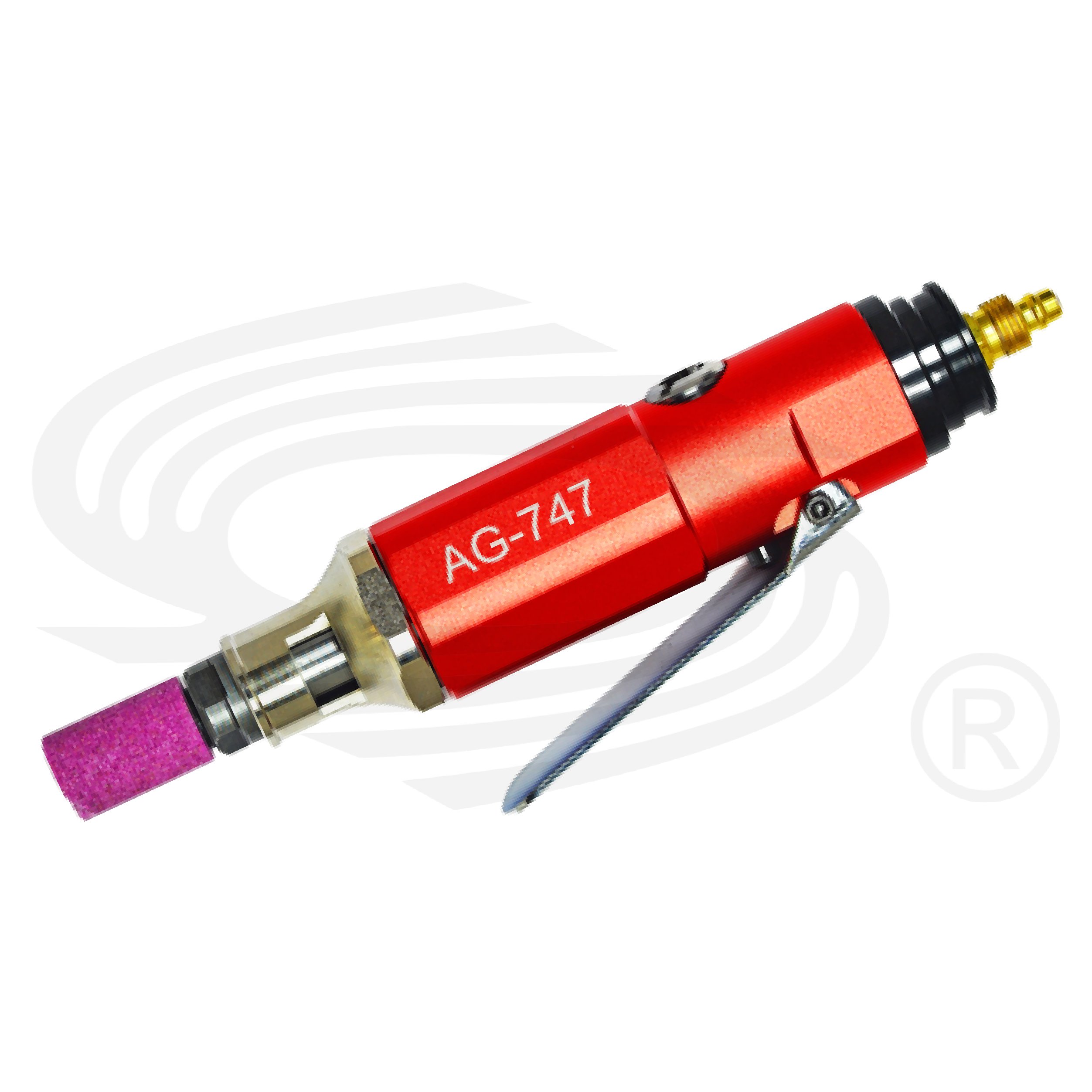 Amoladora Neumática de Matriz (6mm) de Alta Potencia — Herramienta neumática industrial LIH Pneumatic, fabricante taiwanés